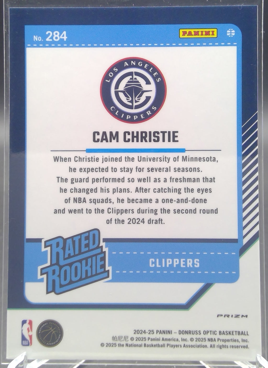 Cam Christie #284