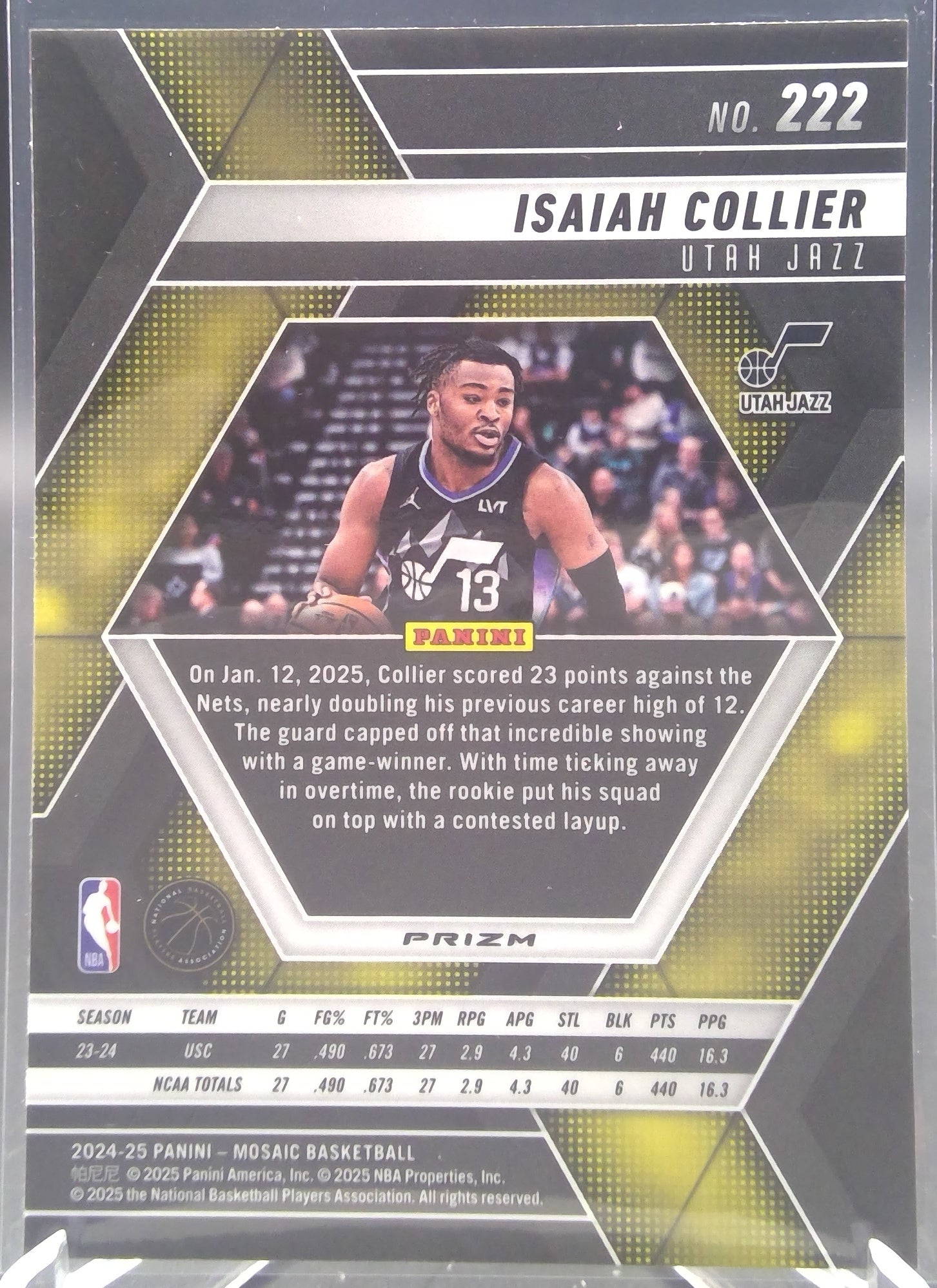 Isaiah Collier #222
