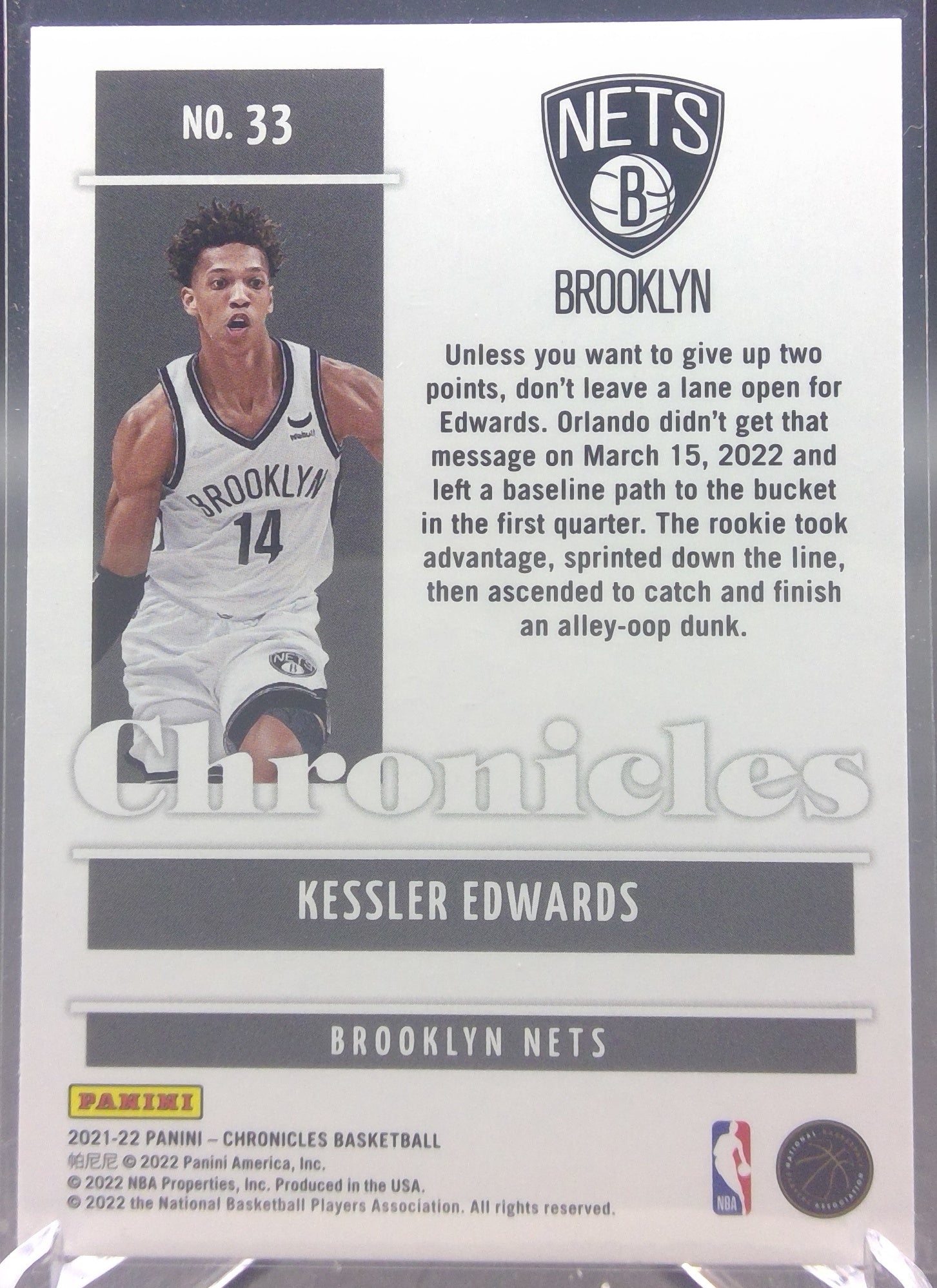 Kessler Edwards #33