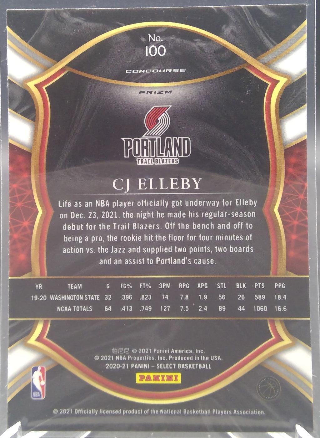 CJ Elleby #100