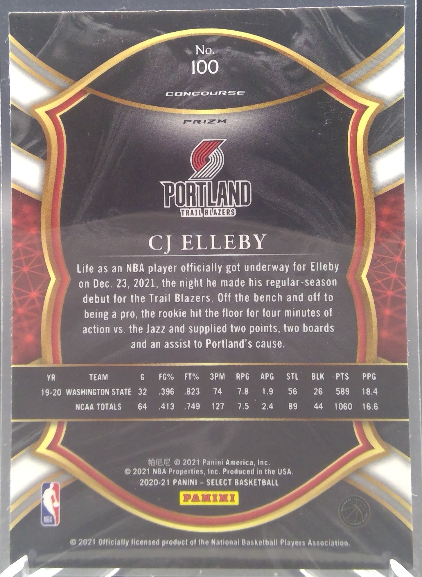 CJ Elleby #100