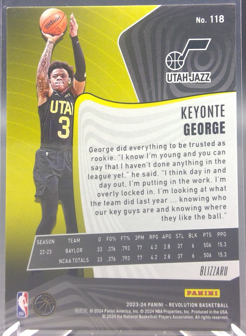 Keyonte George #118