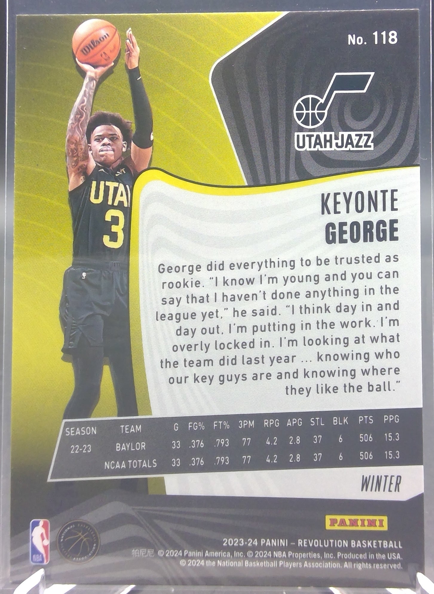 Keyonte George #118