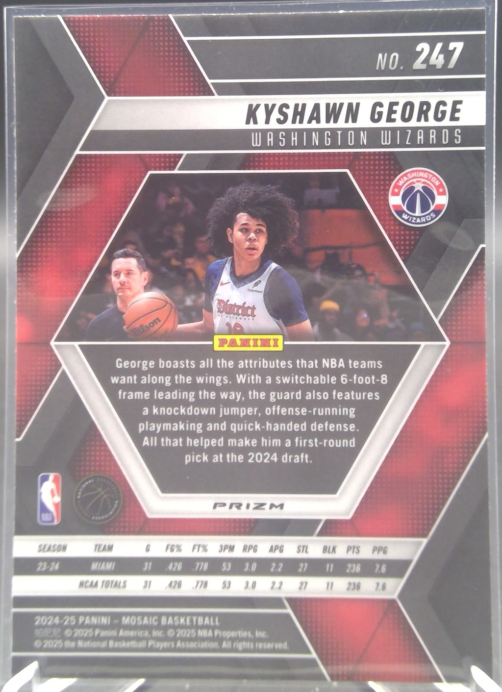 Kyshawn George #247