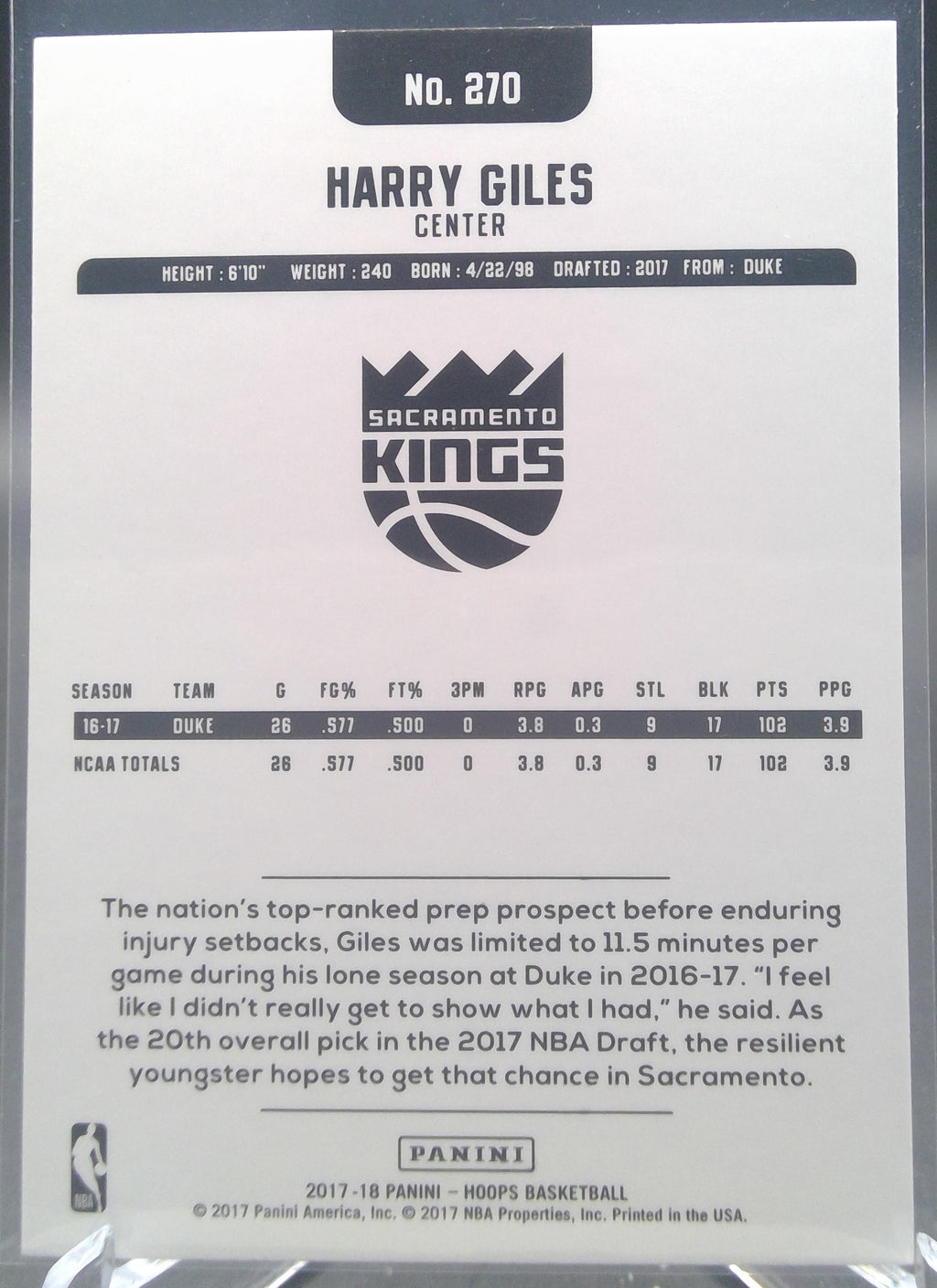 Harry Giles #270