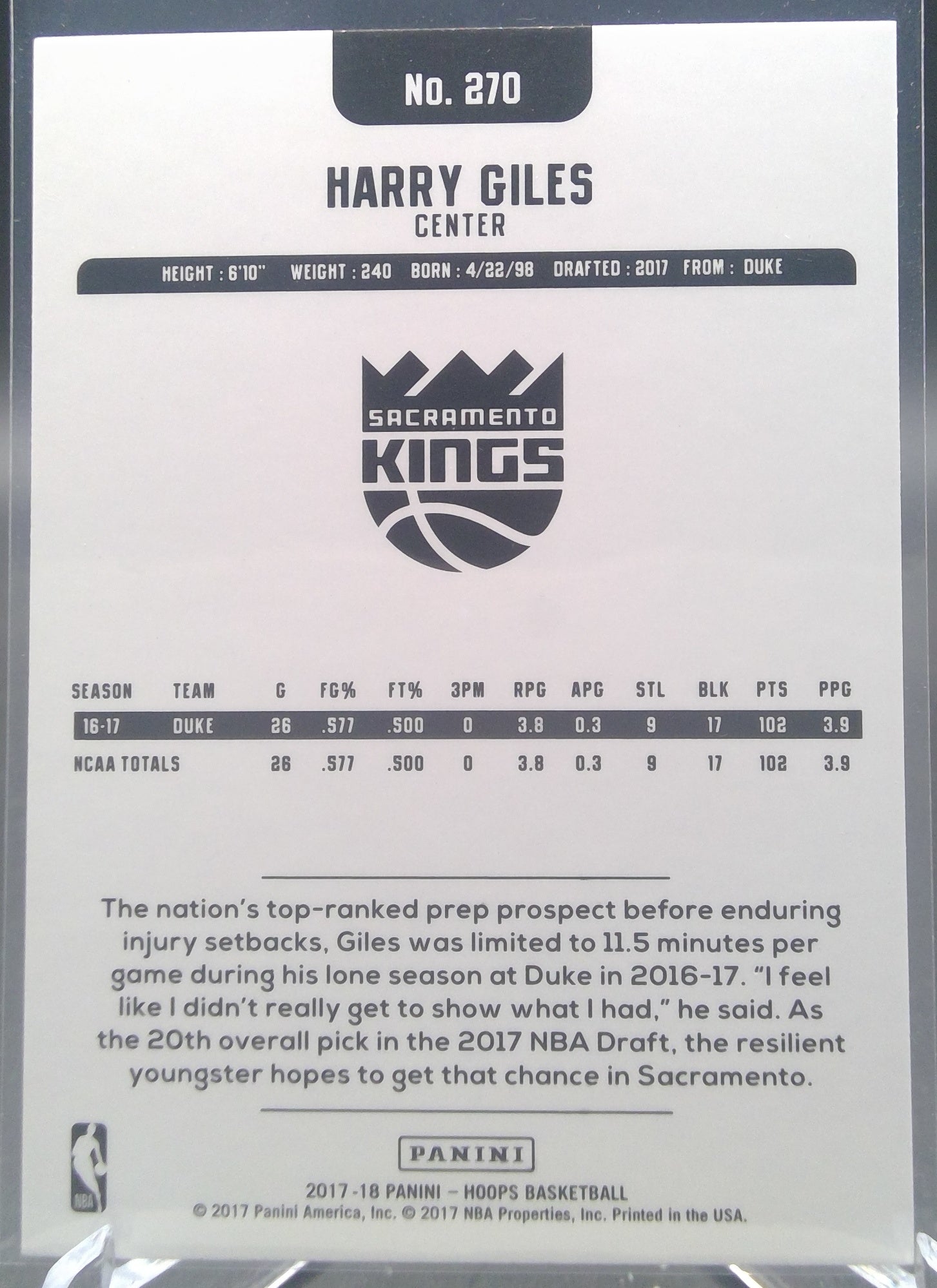 Harry Giles #270
