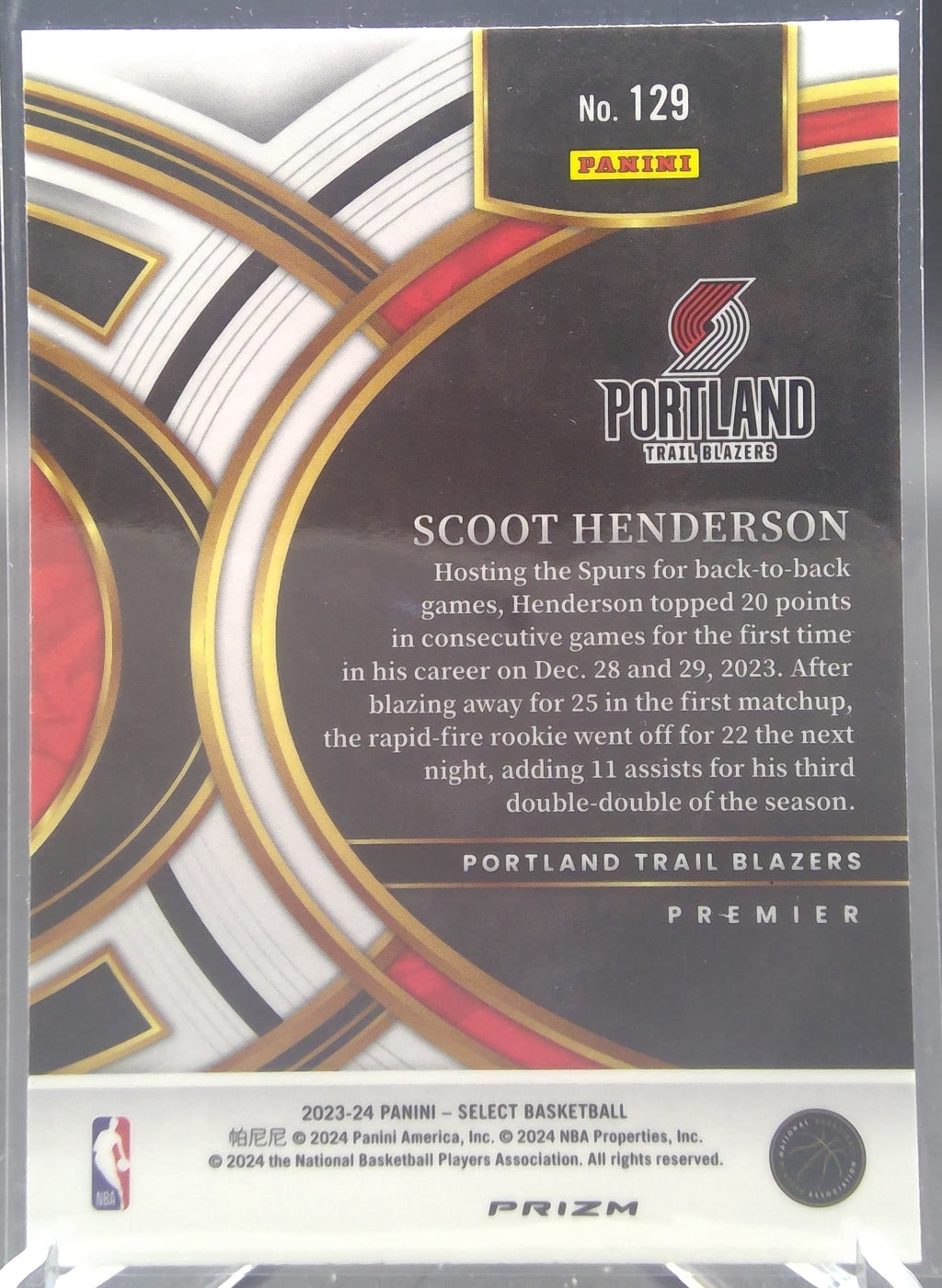 Scoot Henderson #129