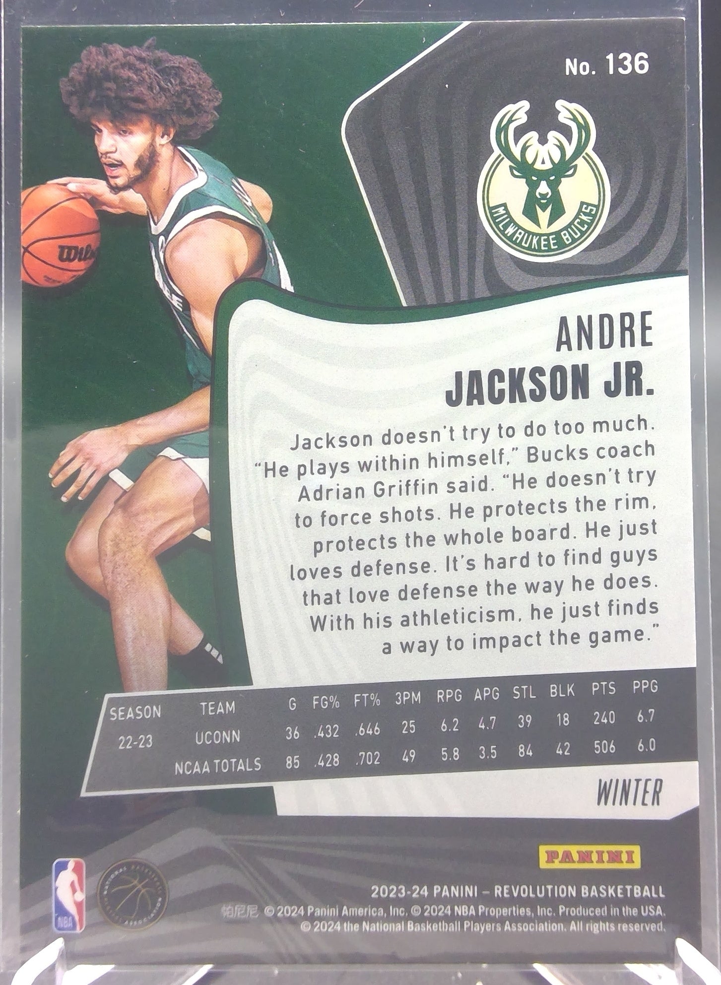 Andre Jackson Jr. #136