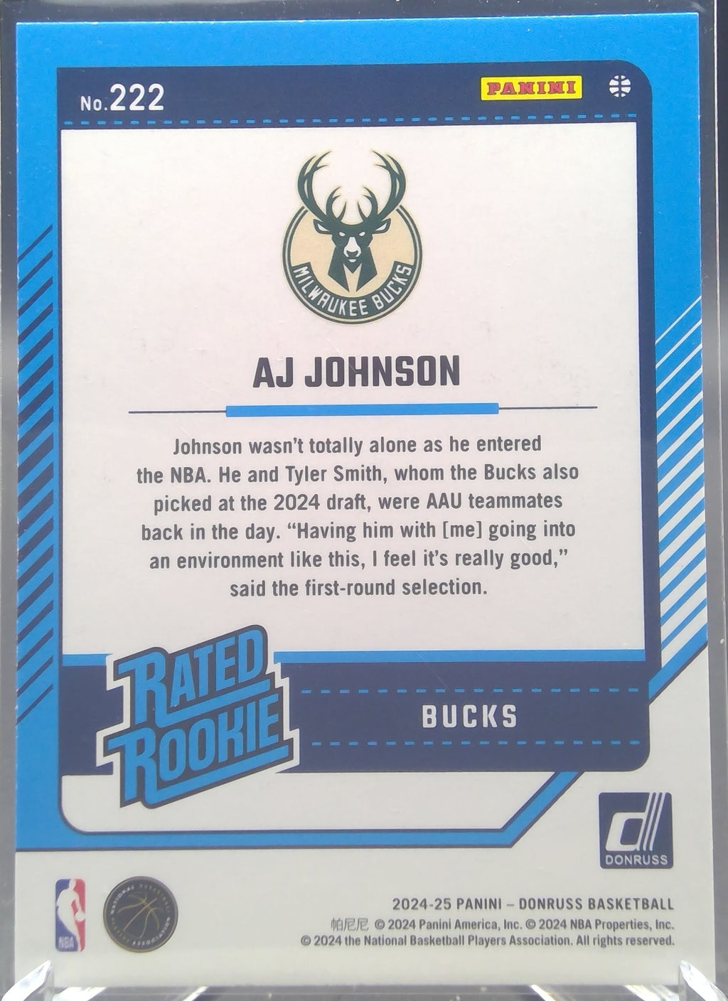 AJ Johnson #222