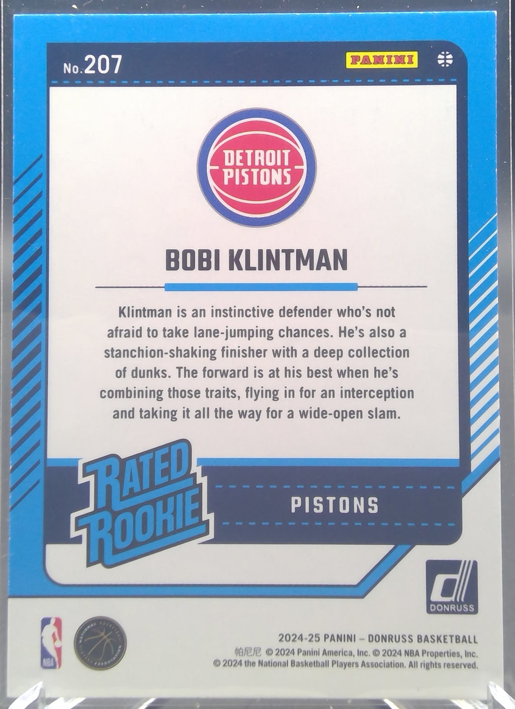 Bobi Klintman #207