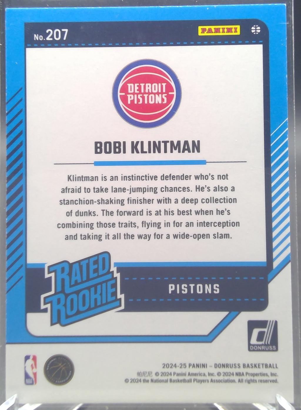 Bobi Klintman #207