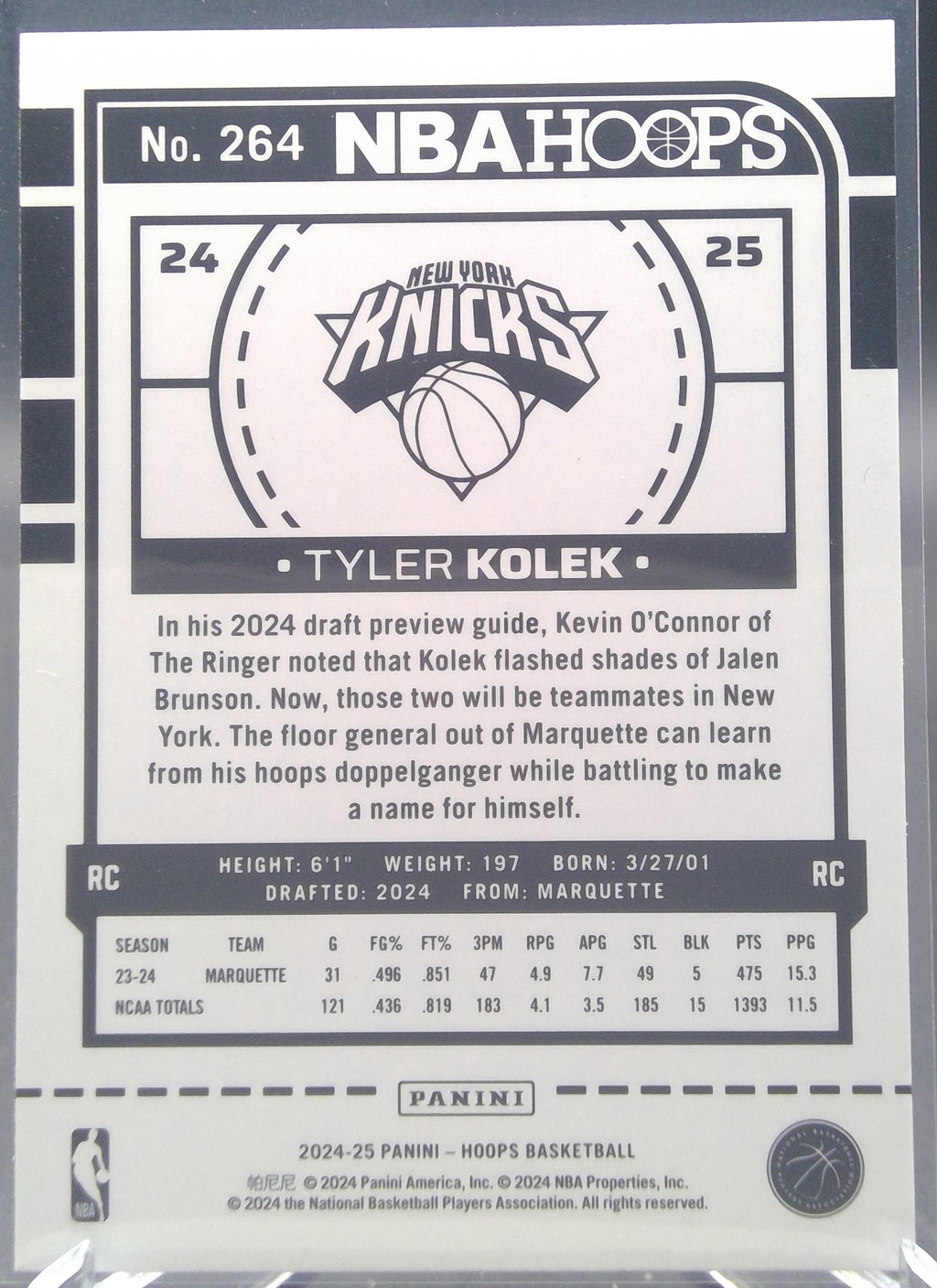 Tyler Kolek #264
