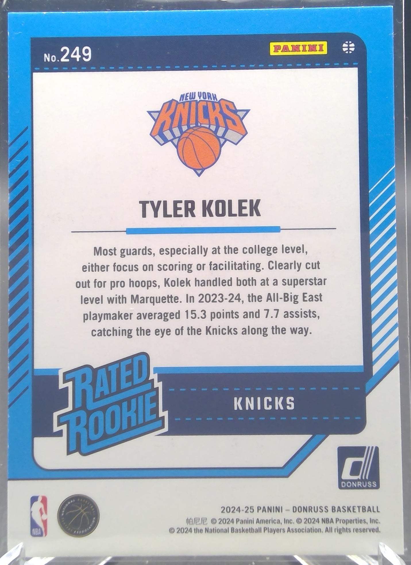 Tyler Kolek #249