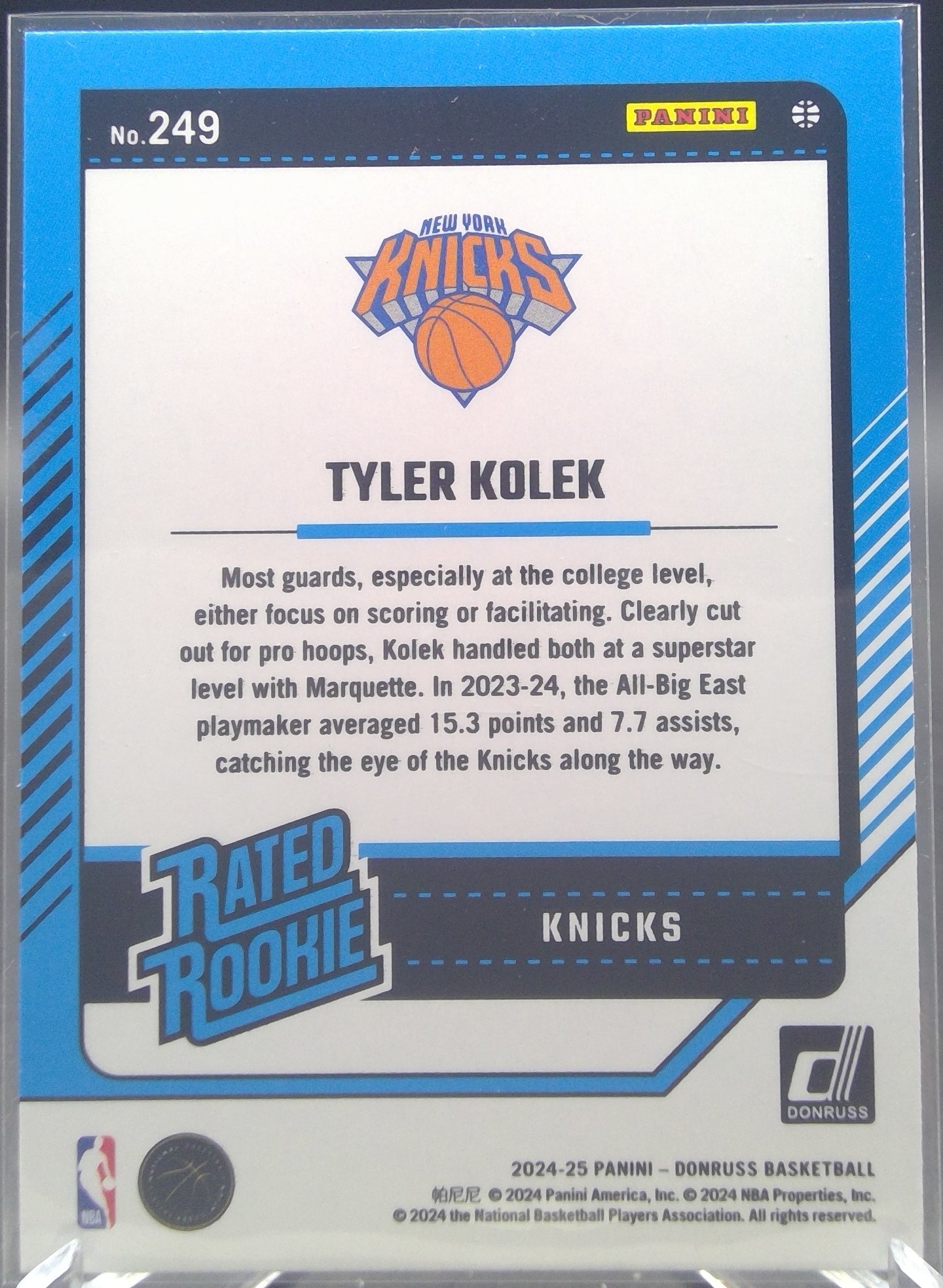 Tyler Kolek #249
