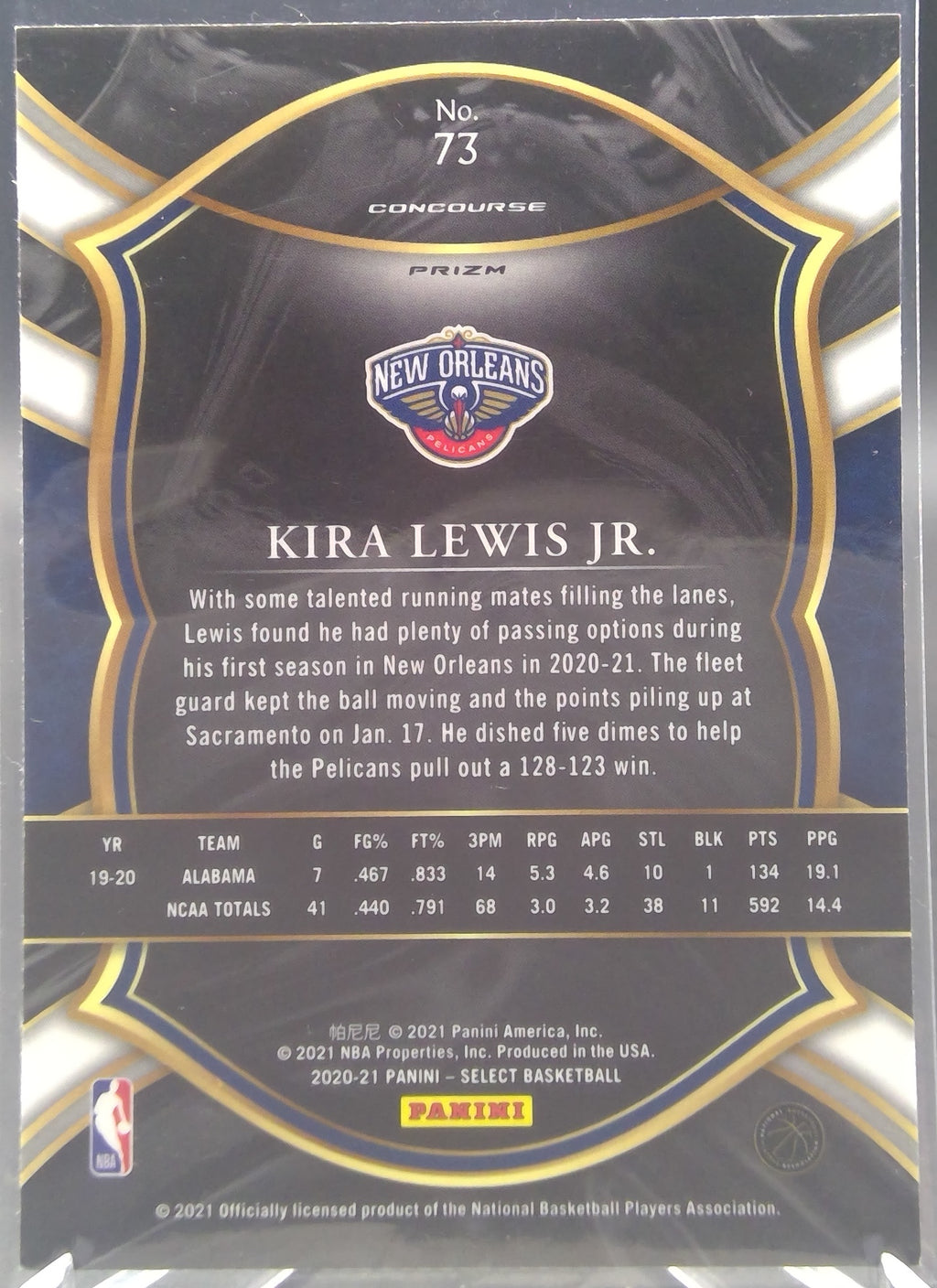 Kira Lewis Jr. #73
