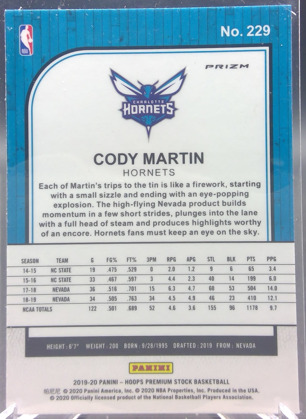 Cody Martin #229