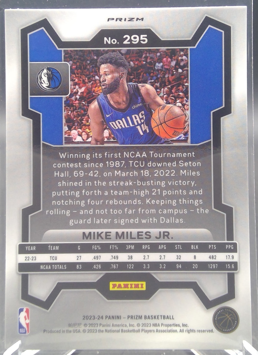 Mike Miles Jr. #295