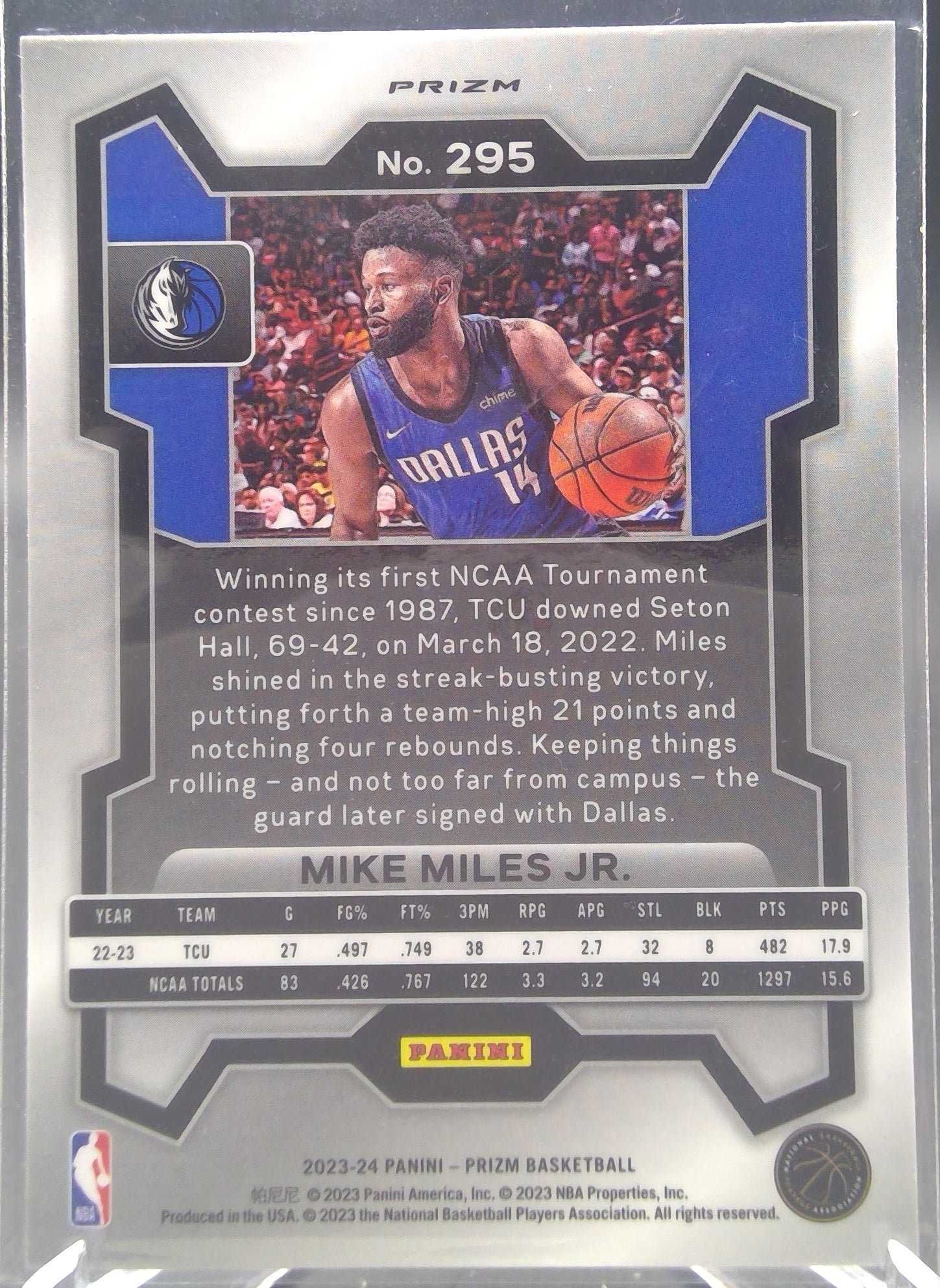 Mike Miles Jr. #295