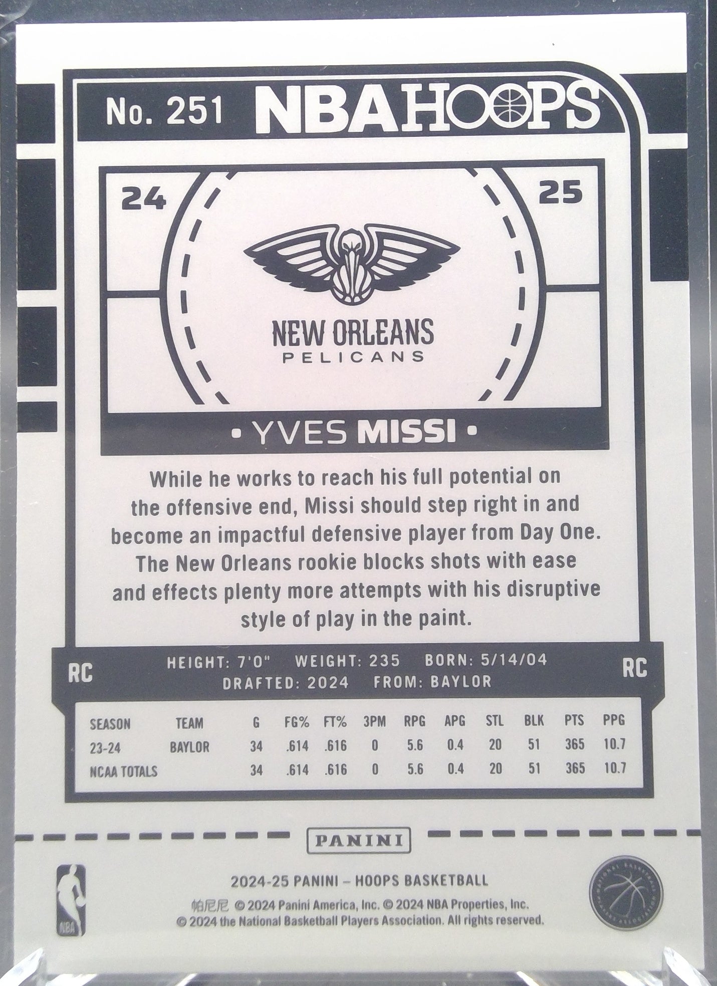 Yves Missi #251