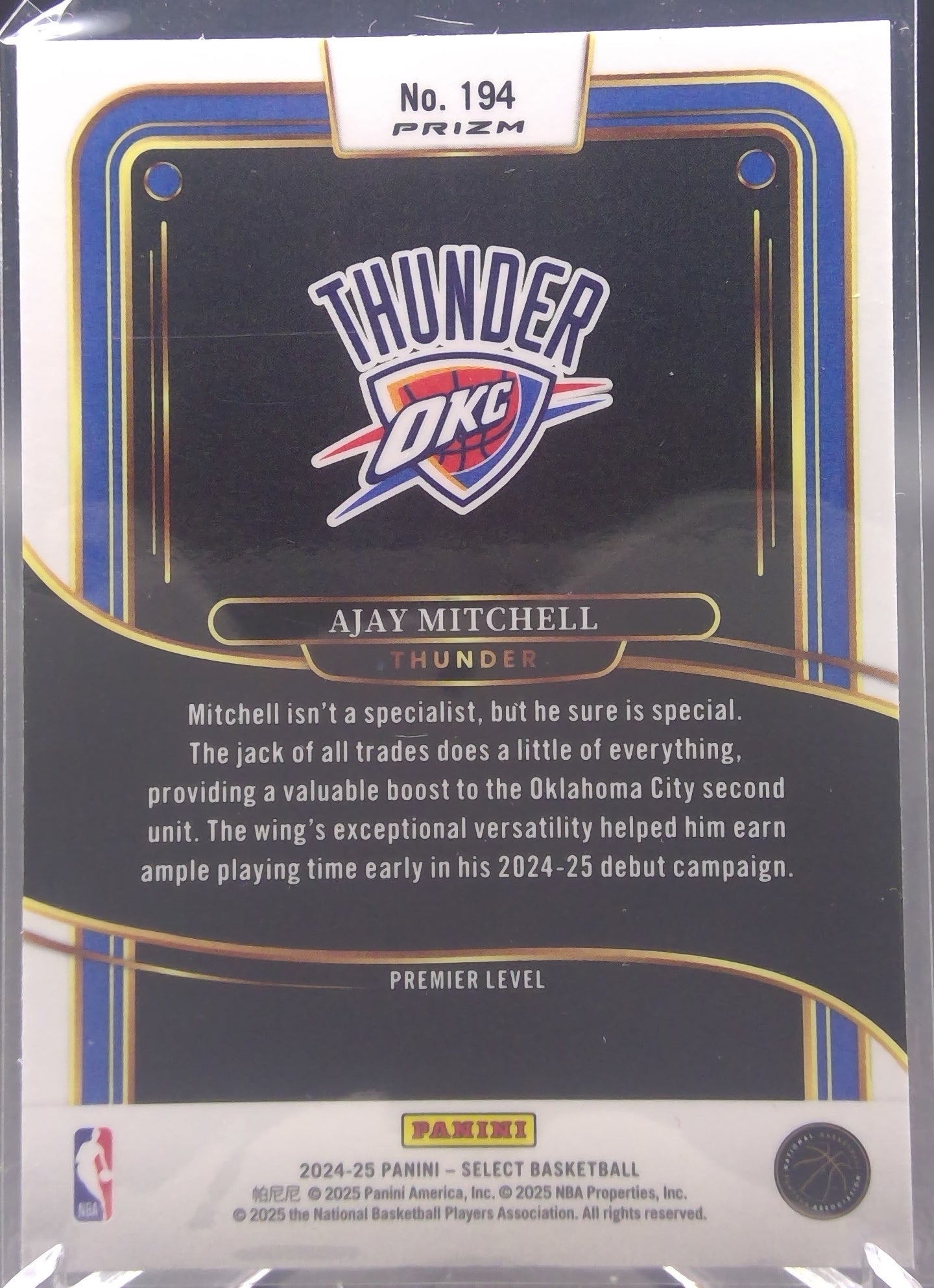 Ajay Mitchell #194