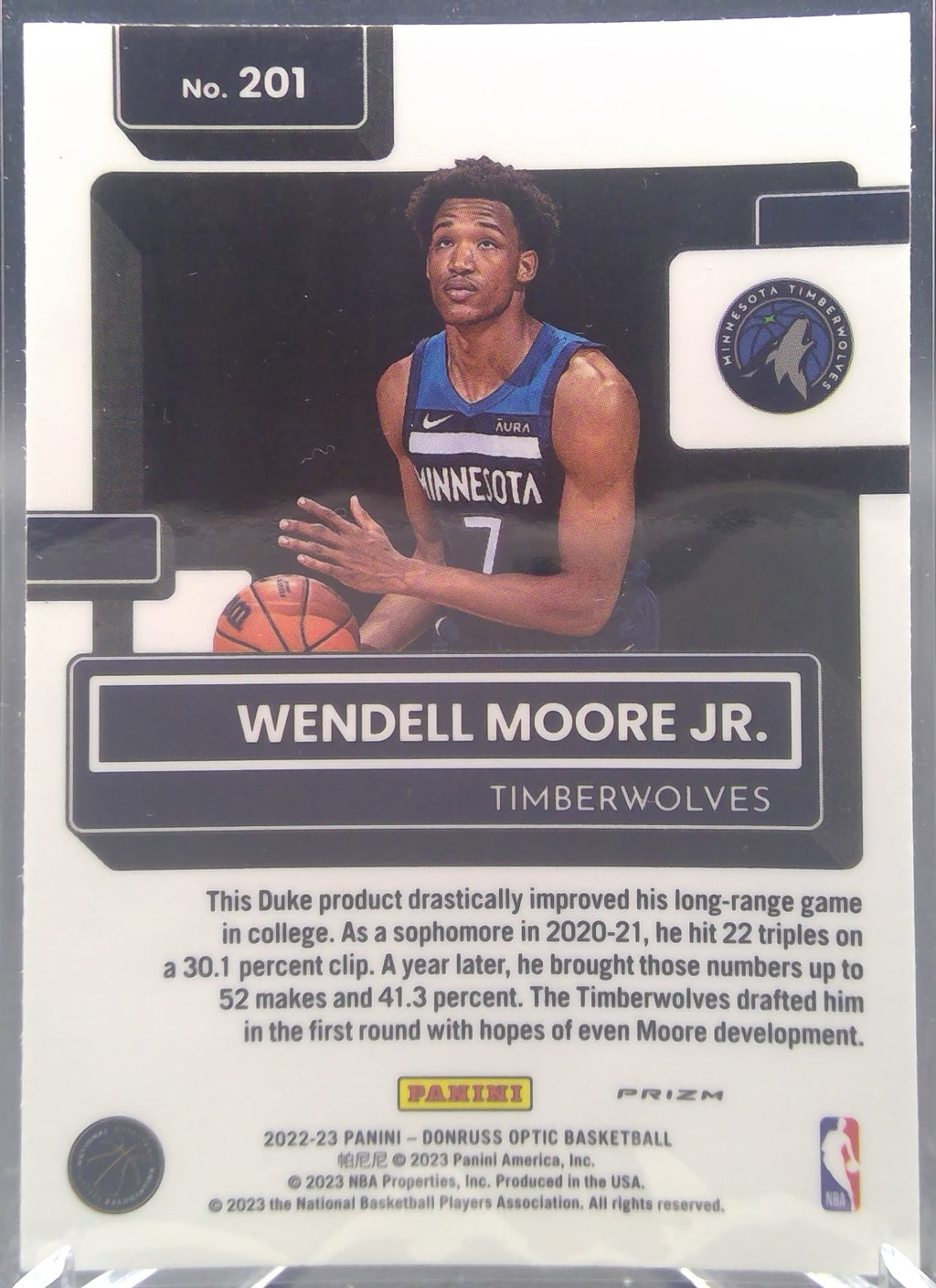 Wendell Moore Jr. #201