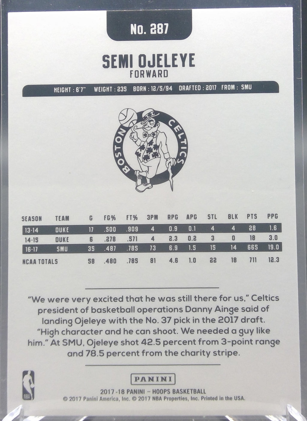 Semi Ojeleye #287