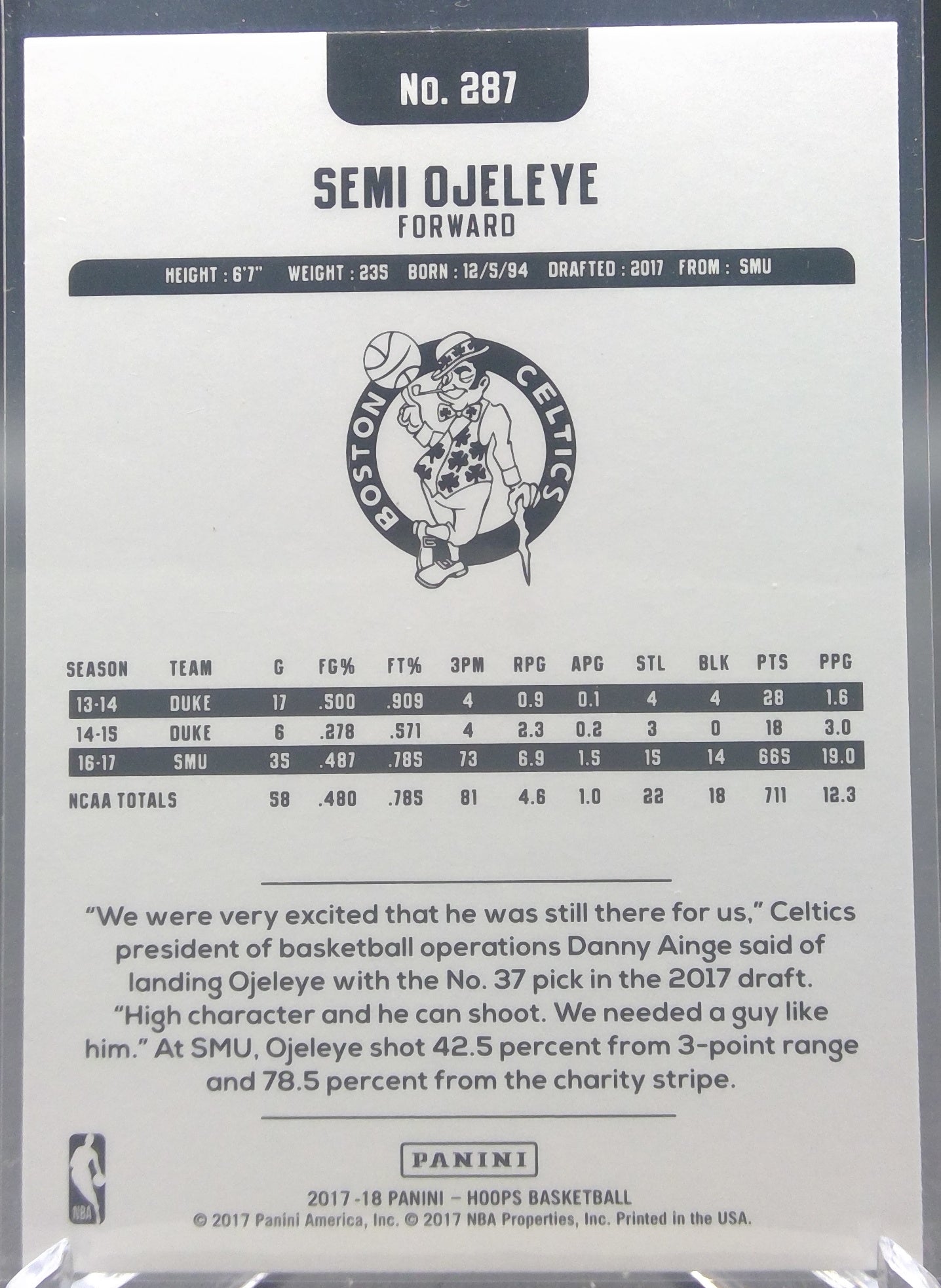 Semi Ojeleye #287