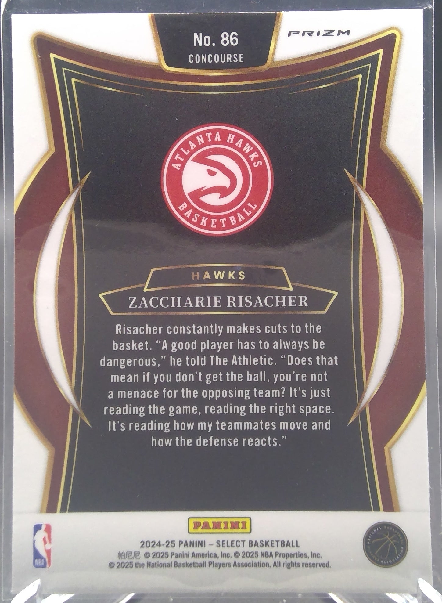 Zaccharie Risacher #86