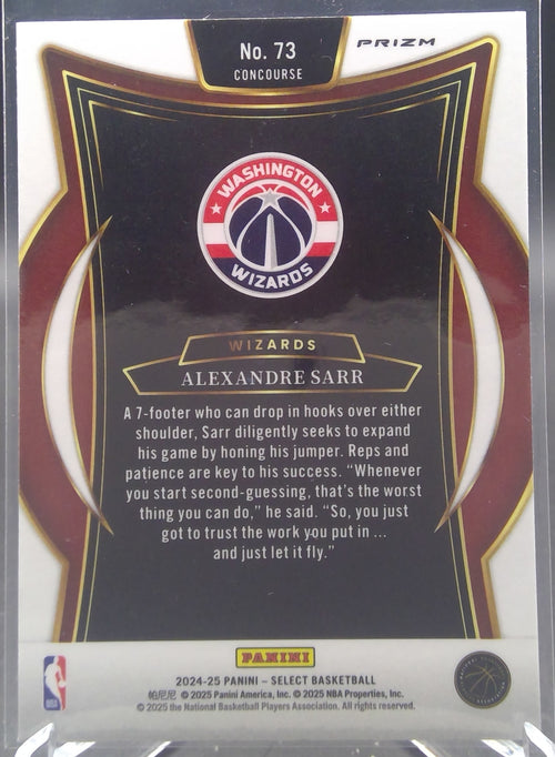Alexandre Sarr #73