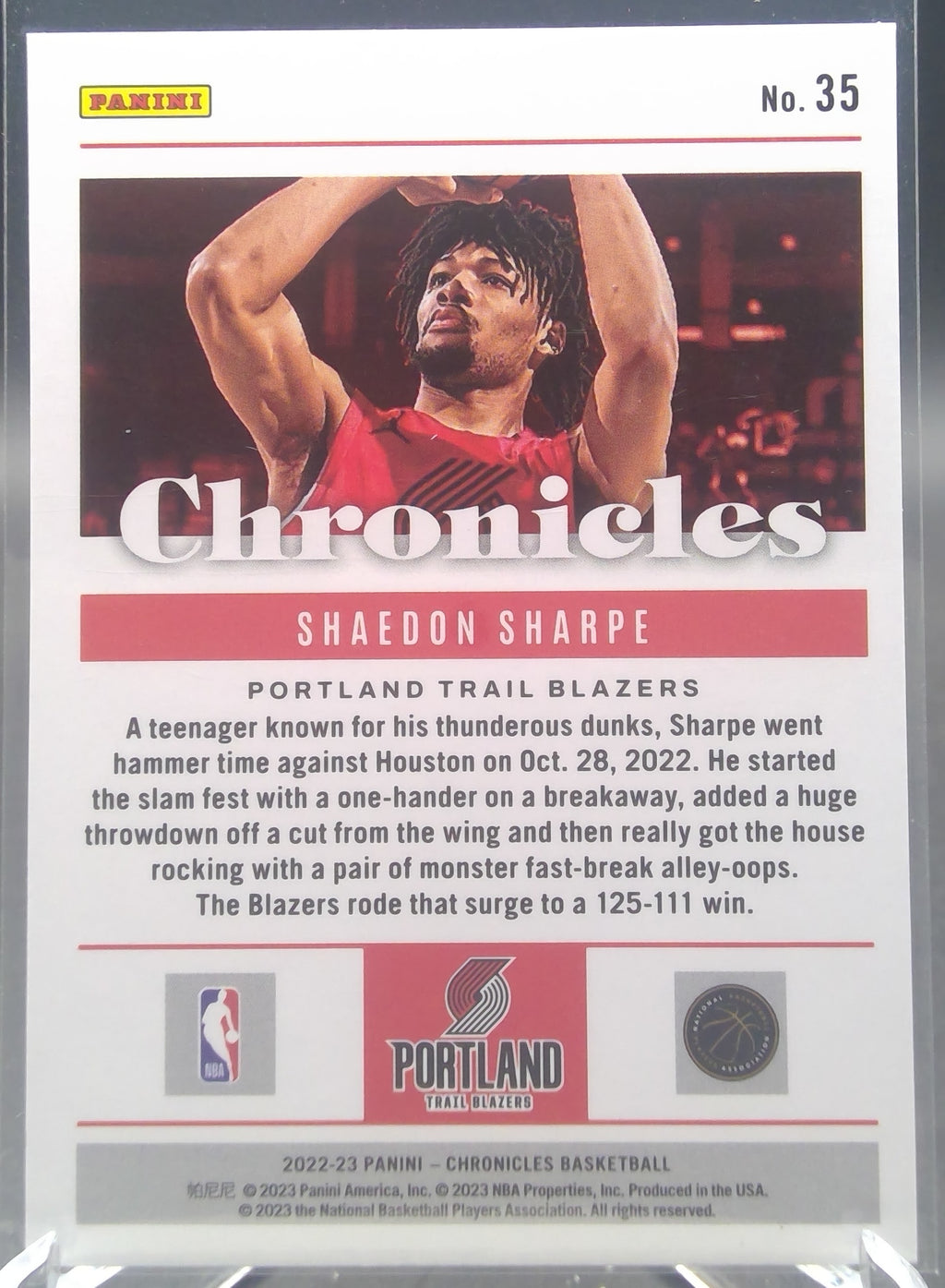 Shaedon Sharpe #35