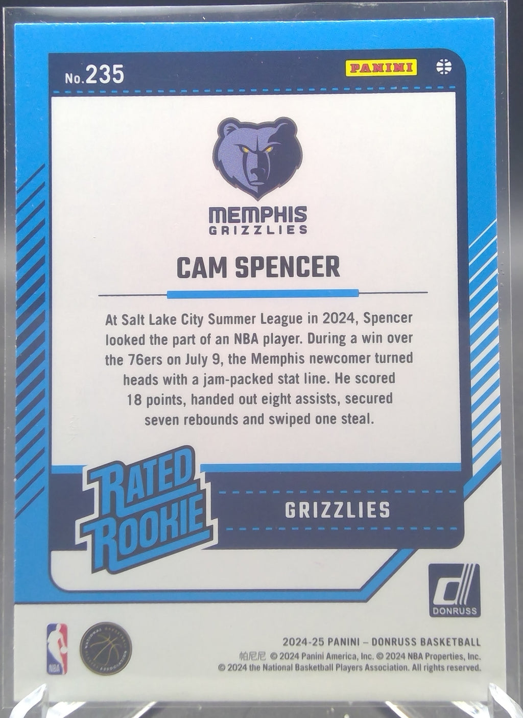 Cam Spencer #235
