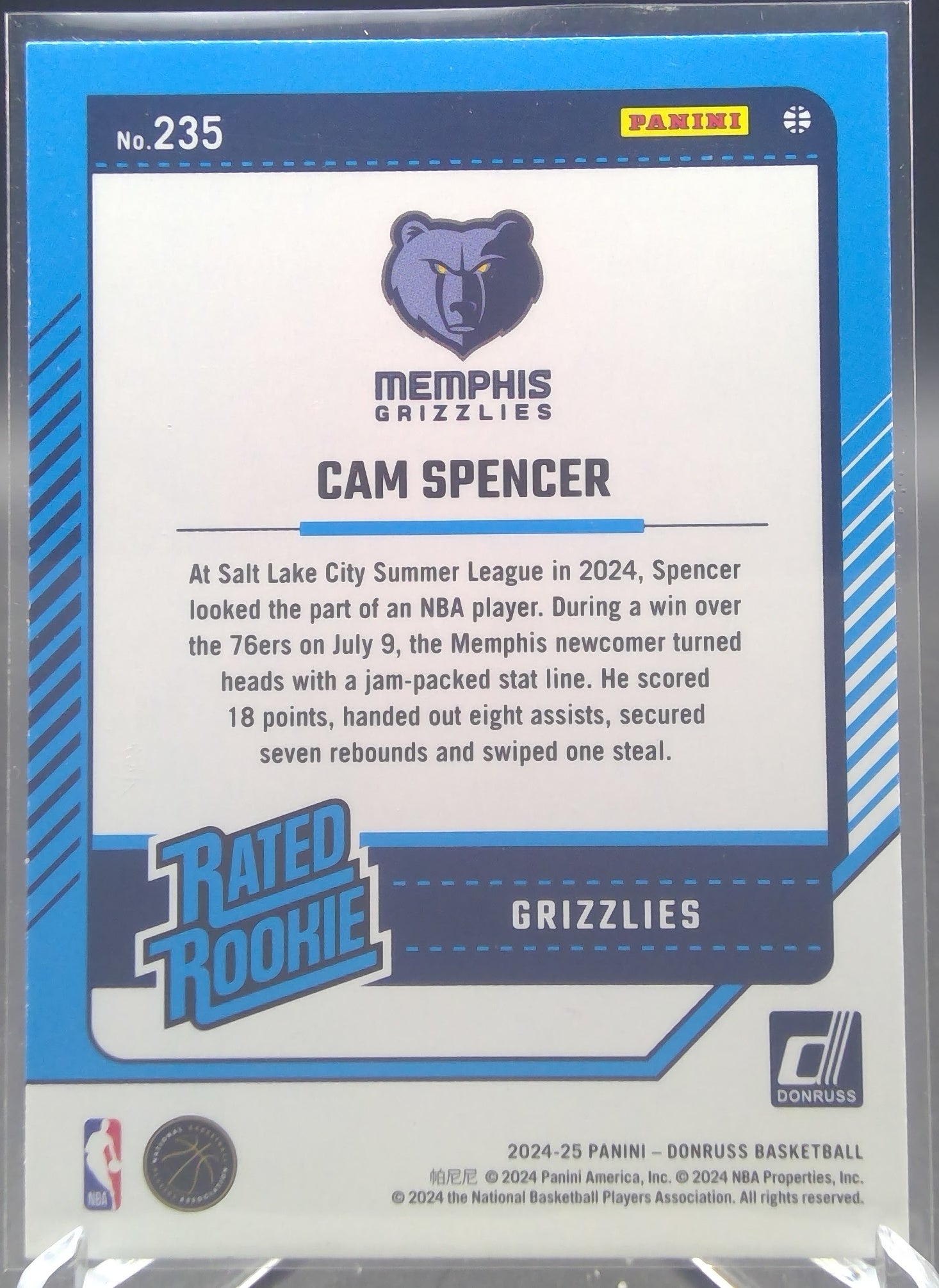 Cam Spencer #235