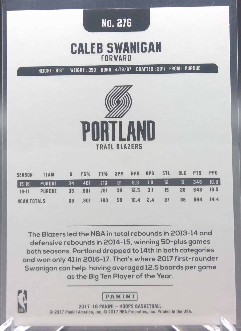 Caleb Swanigan #276