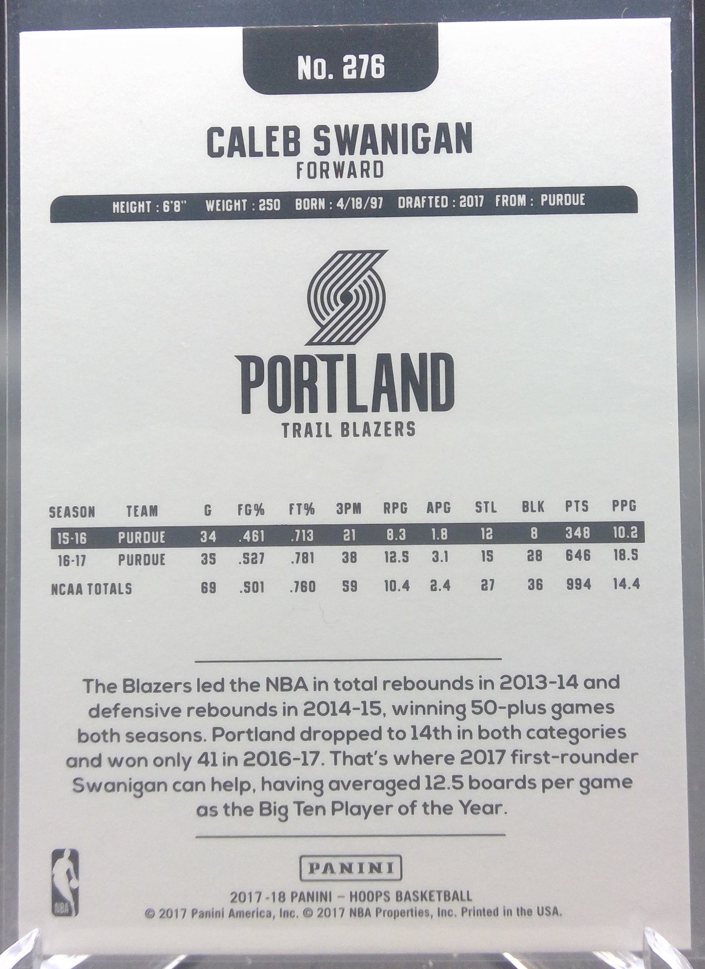 Caleb Swanigan #276