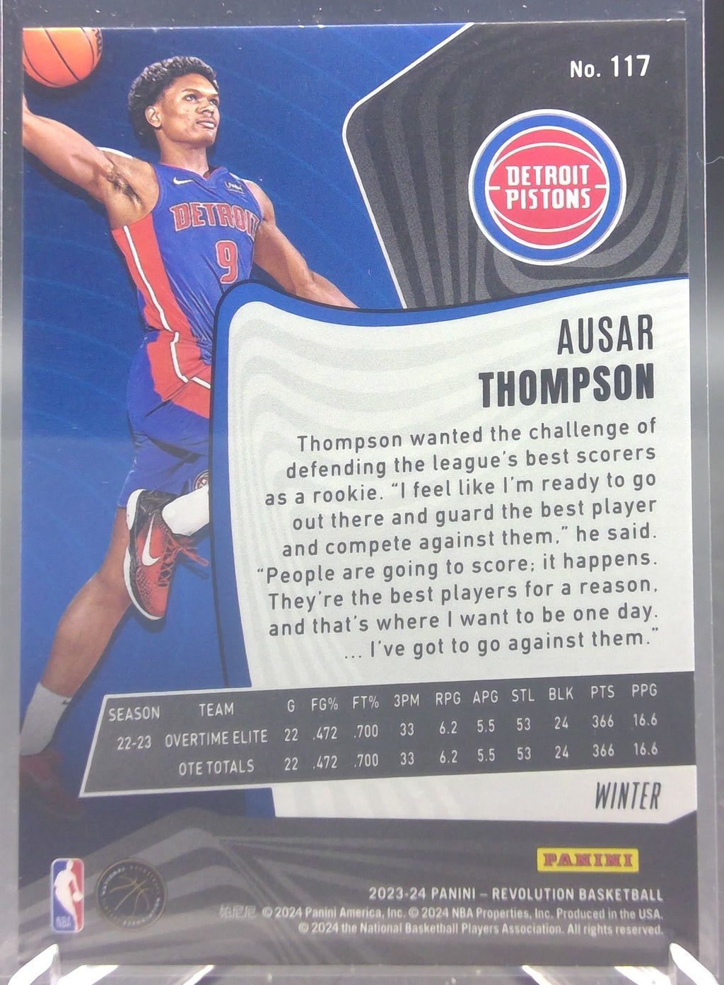 Ausar Thompson #117