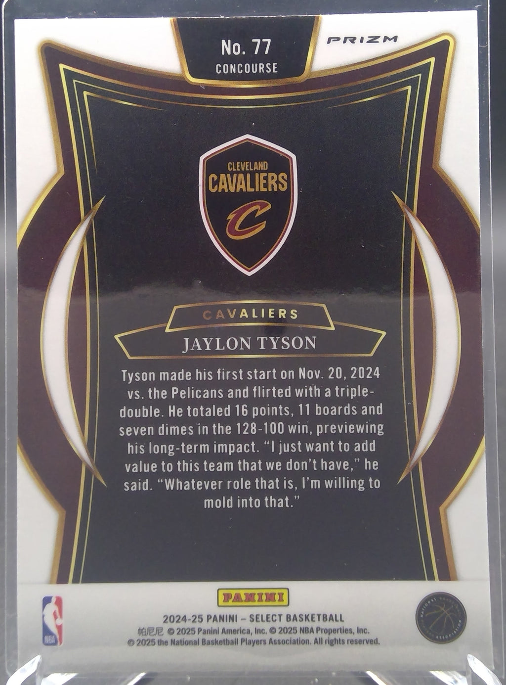 Jaylon Tyson #77