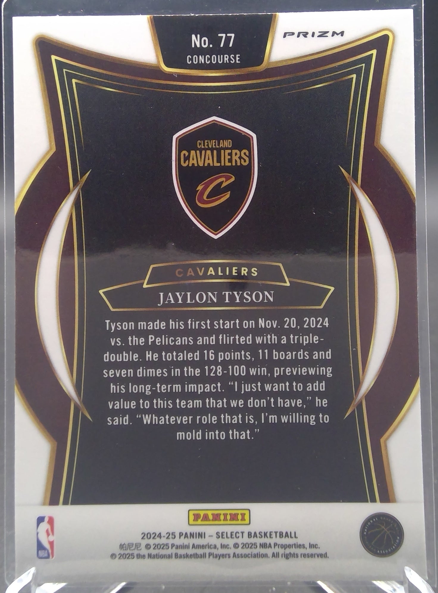 Jaylon Tyson #77