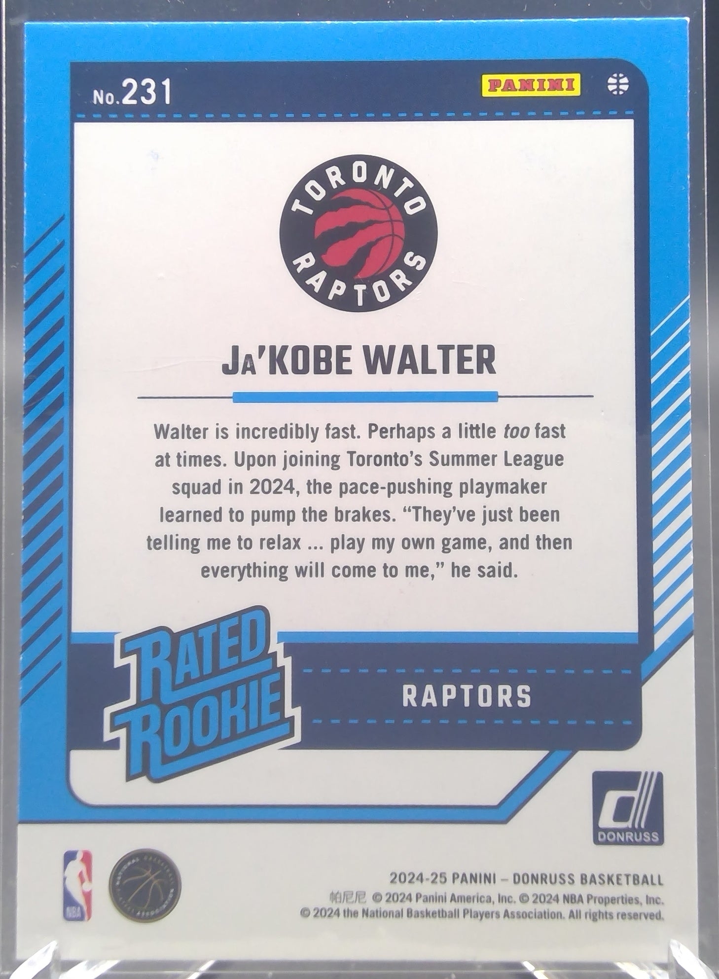 Ja'Kobe Walter #231