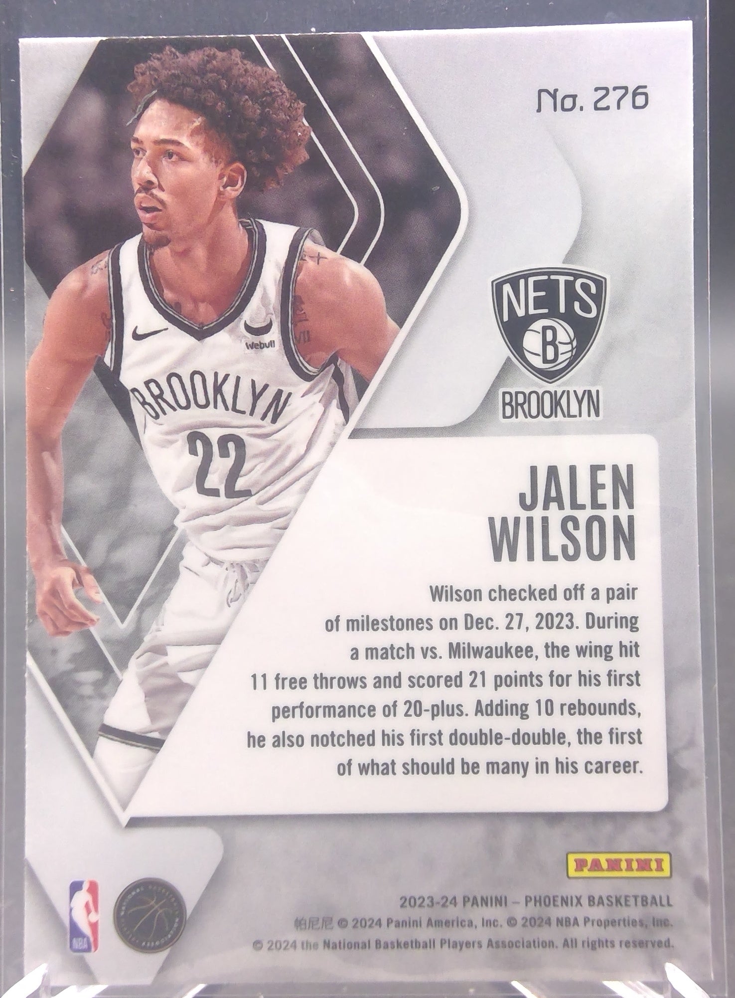Jalen Wilson #276