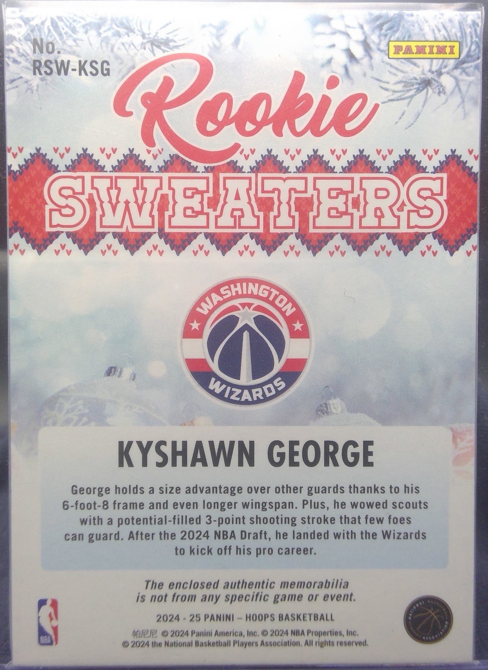 Kyshawn George #RSW-KSG