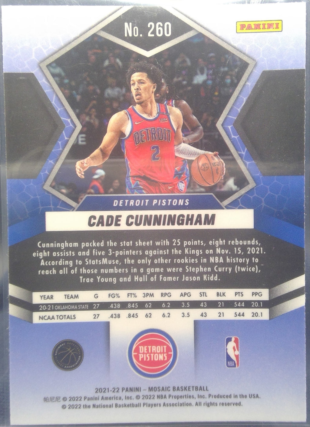 Cade Cunningham #260