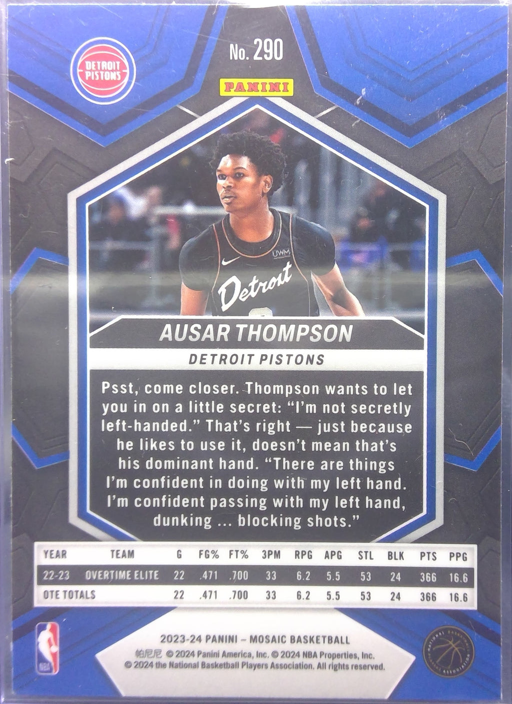 Ausar Thompson #290