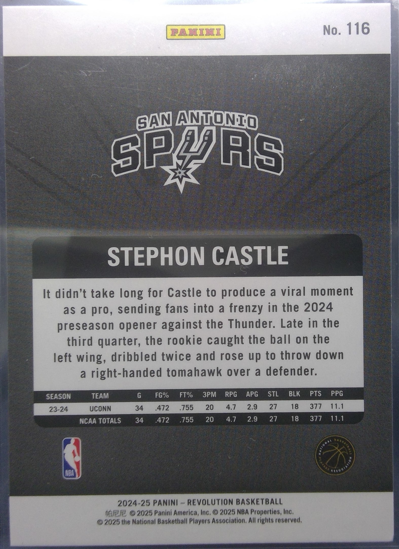 Stephon Castle #116