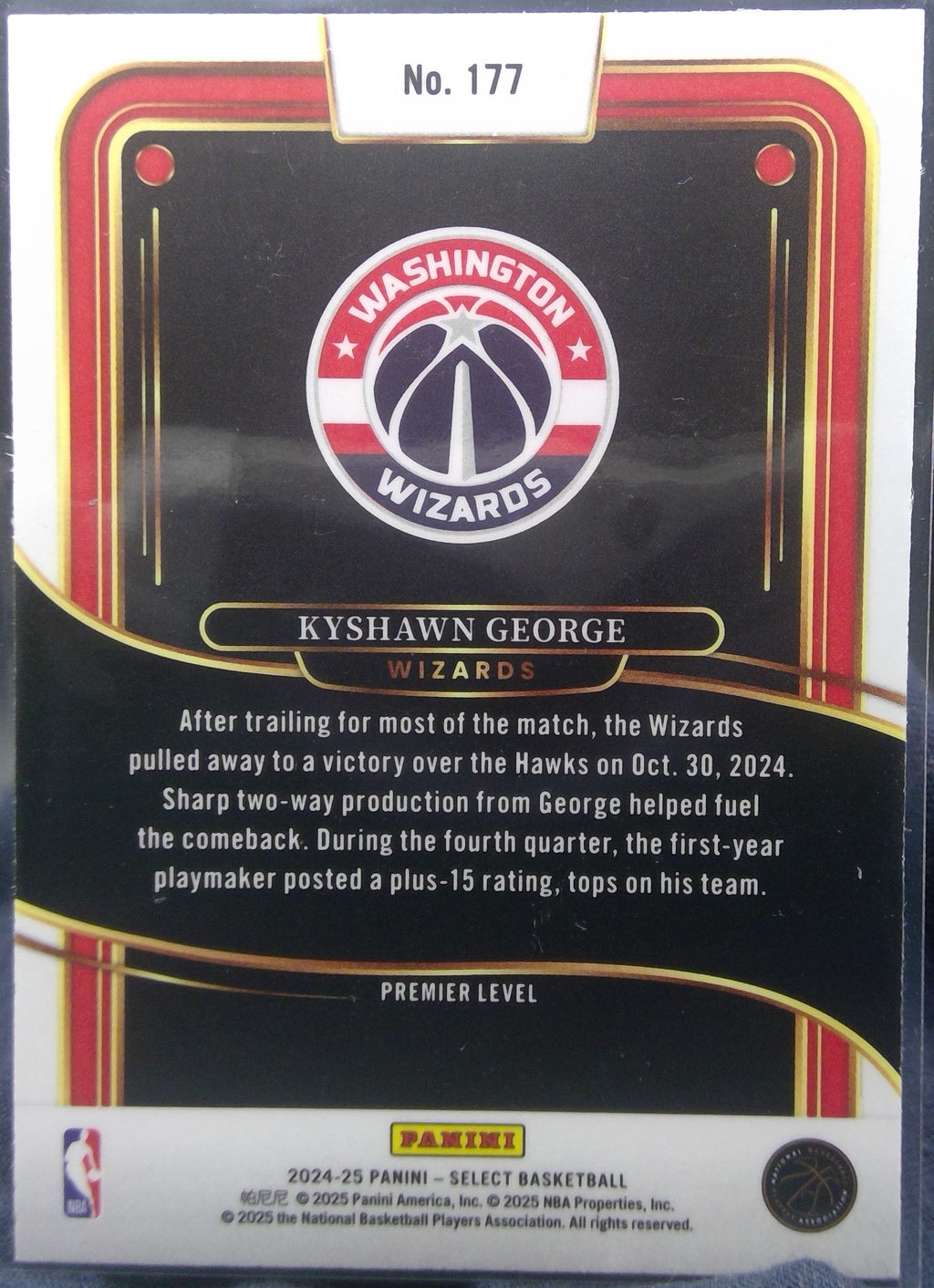Kyshawn George #177