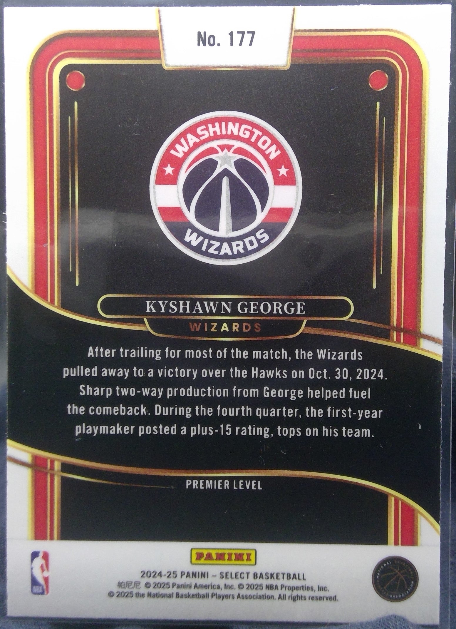 Kyshawn George #177