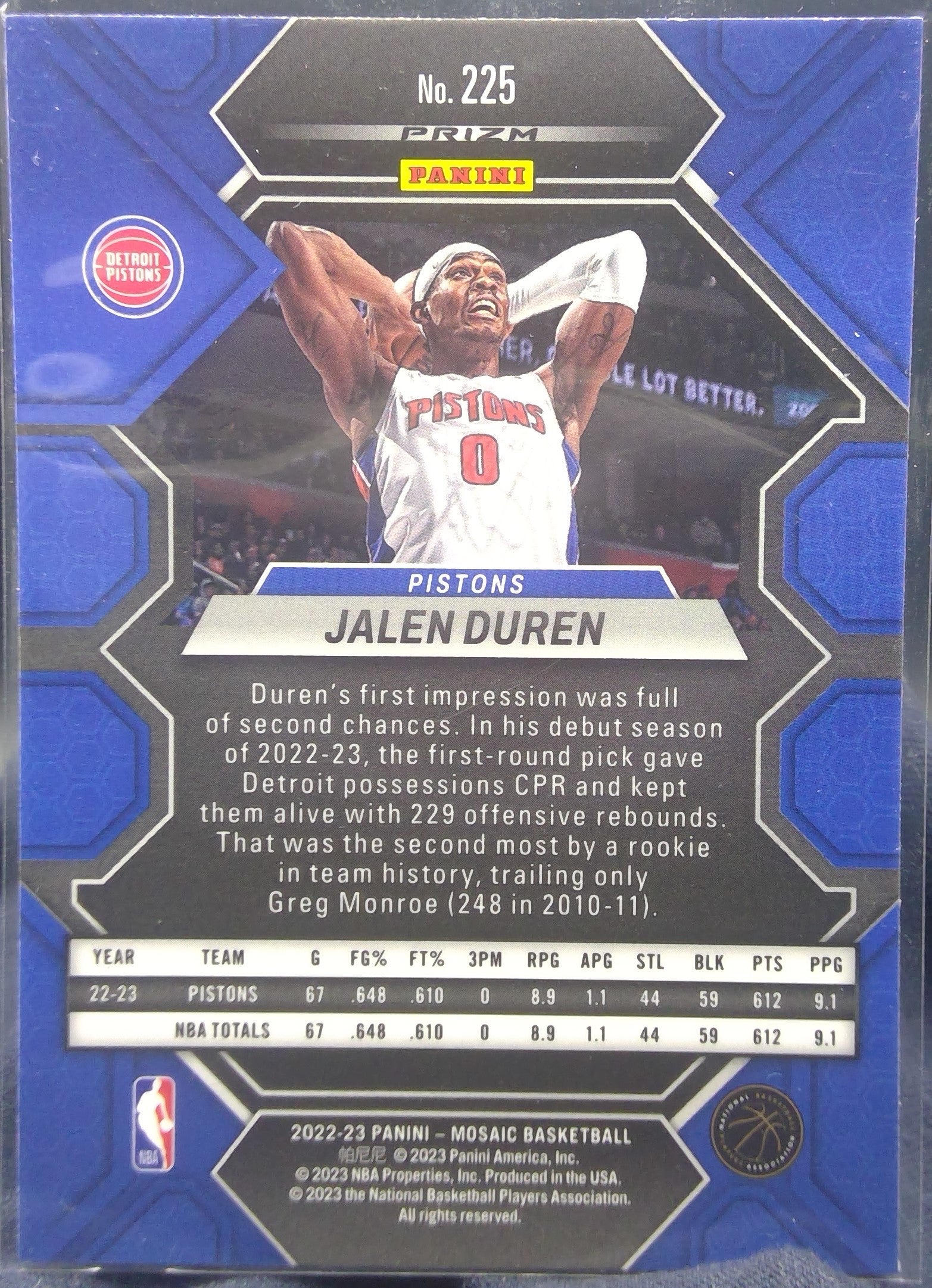 Jalen Duren #225