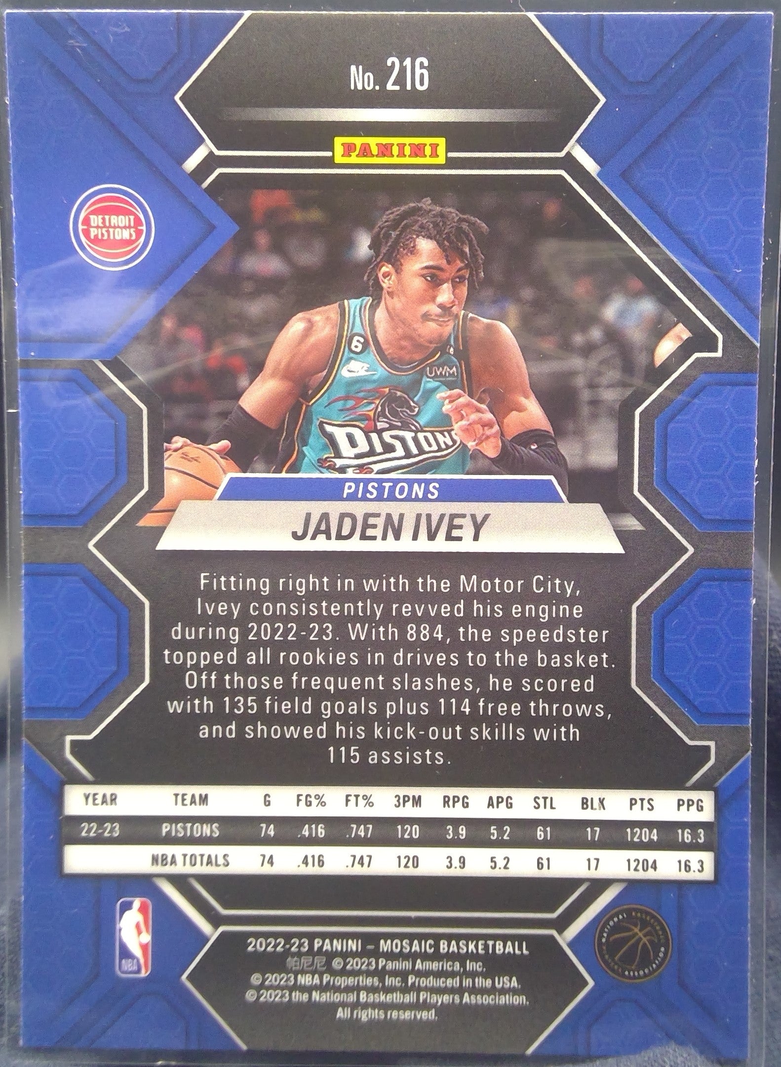 Jaden Ivey #216