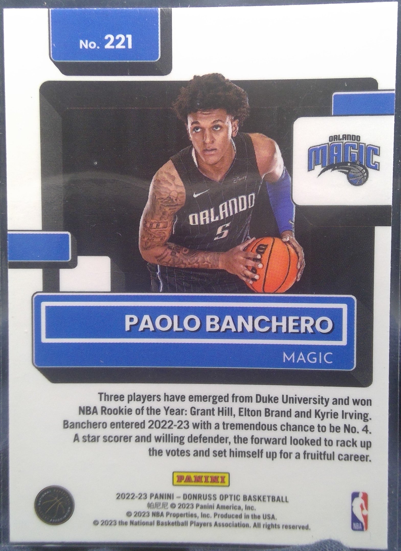 Paolo Banchero #221