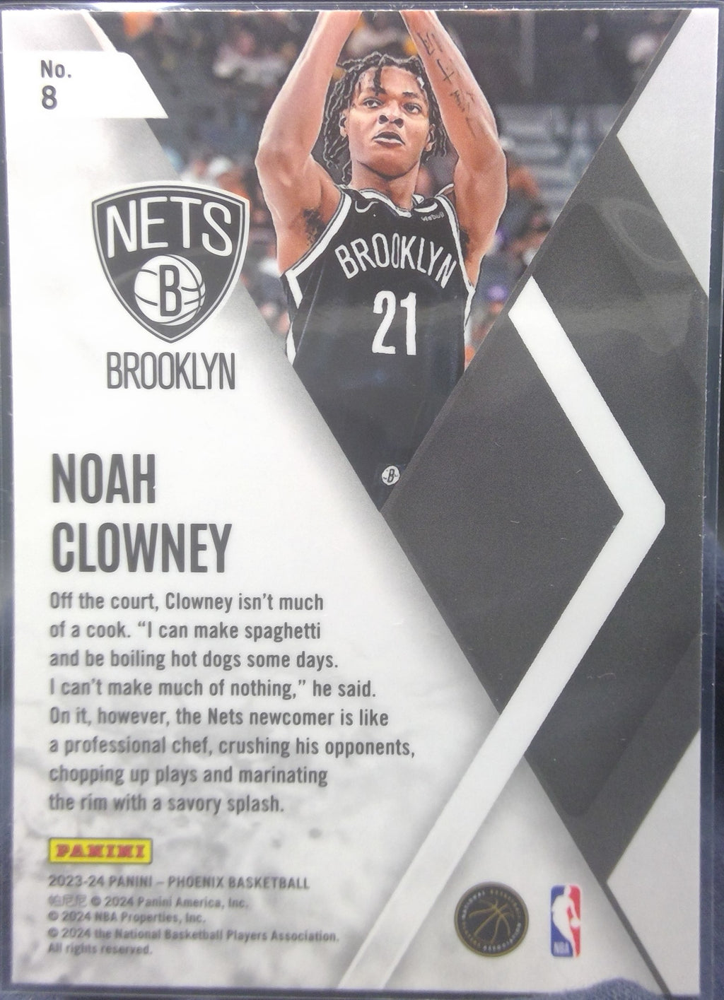 Noah Clowney #8