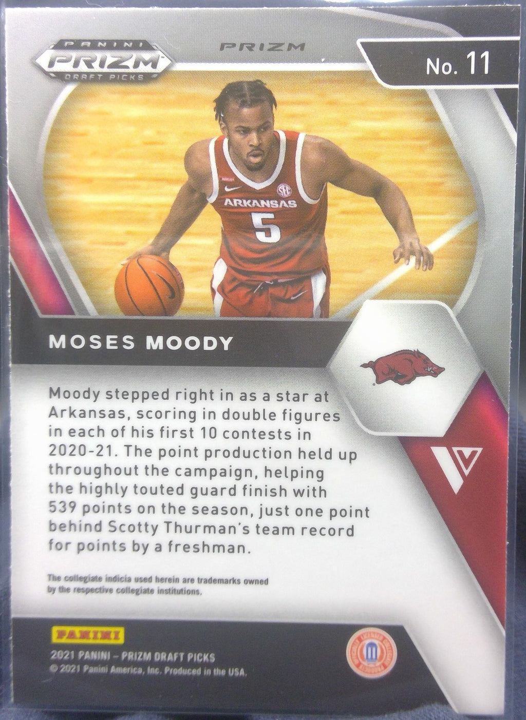 Moses Moody #11